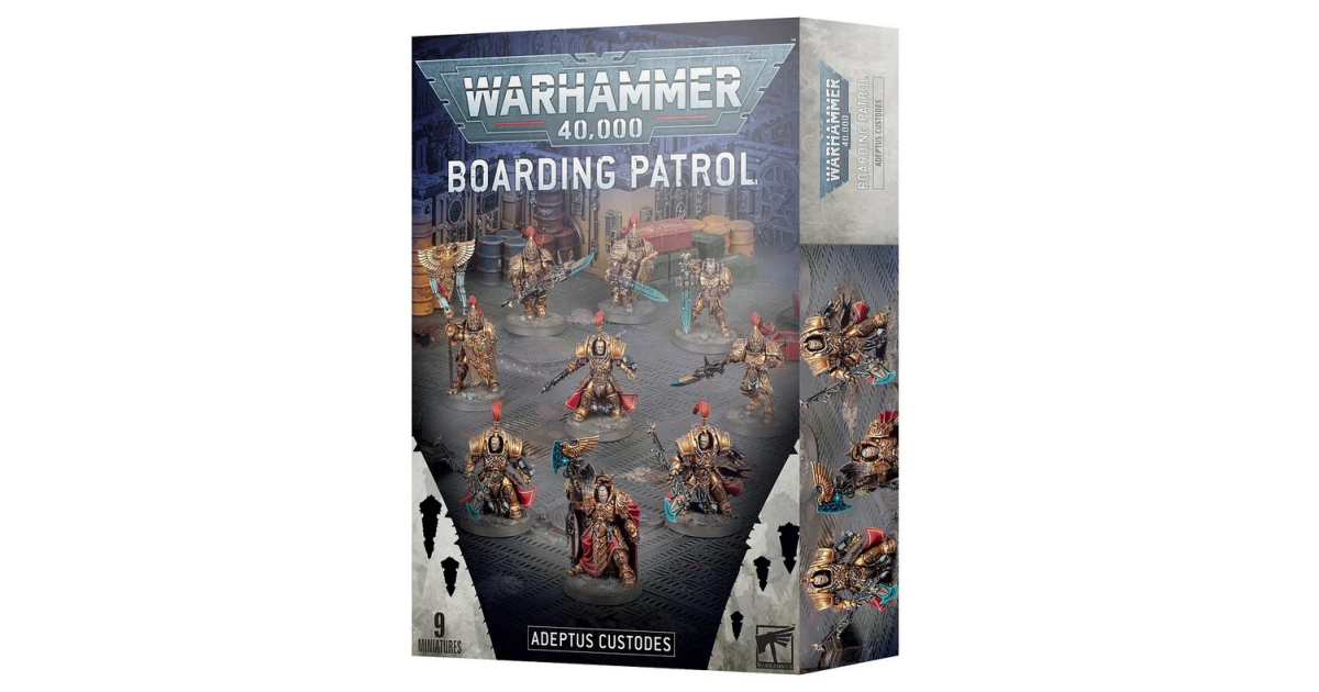 Warhammer 40,000 - Boarding Patrol: Adeptus Custodes - Deskové Hry ...