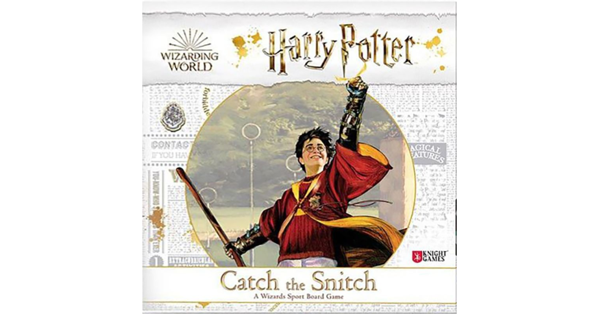 harry potter catch the snitch a wizards sport board game