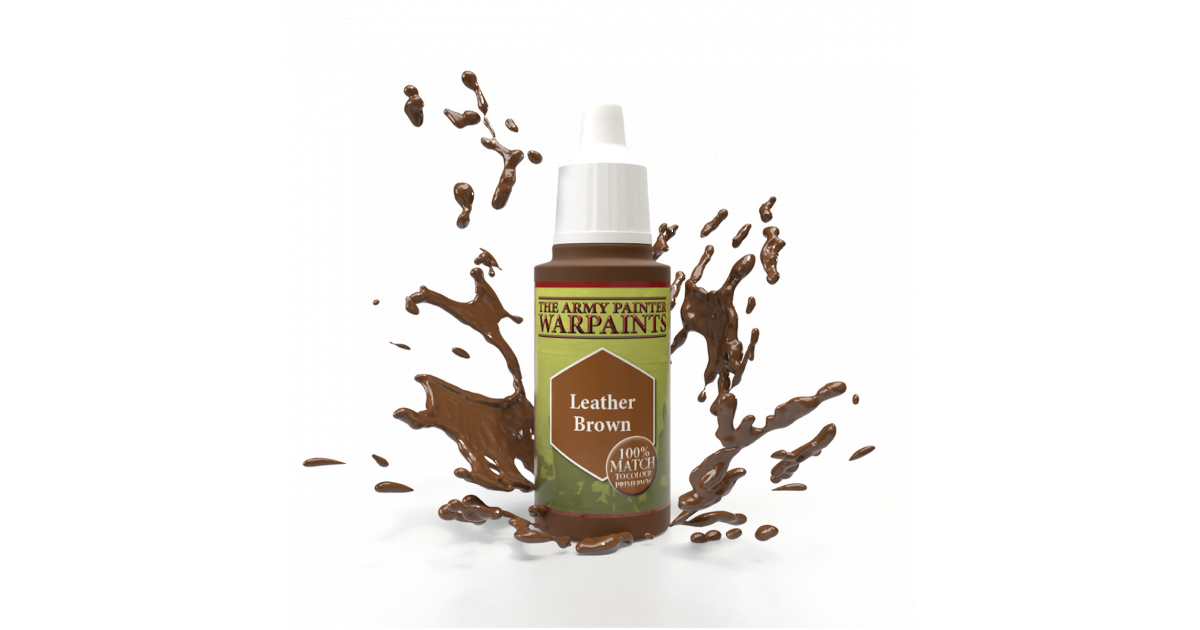 leather brown army painter