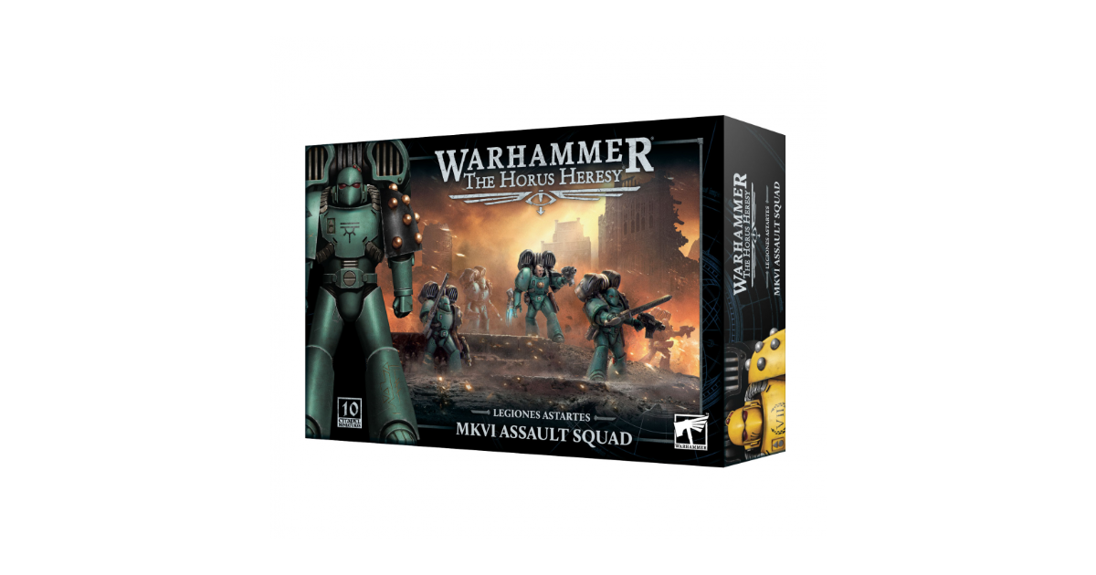 Warhammer The Horus Heresy Legiones Astartes Mkvi Assault Squad Deskové Hry Planeta Her 7397