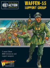 Bolt Action: Waffen-SS Support Group (HQ, Mortar & MMG)