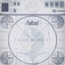 Please Stand By - Fallout Gamemat (herní podložka)