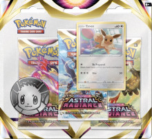 Pokémon TCG: SWSH10 Astral Radiance - 3-pack Blister Eevee
