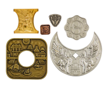 Sada kovových mincí Waterdeep Coins for Dungeons & Dragons