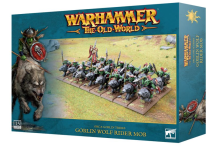 Warhammer The Old World – Orc and Goblin Tribes: Goblin Wolf Rider Mob
