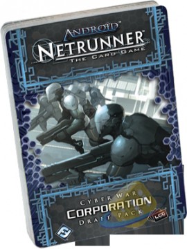 Android Netrunner LCG: Cyber War Corporation Draft Pack
