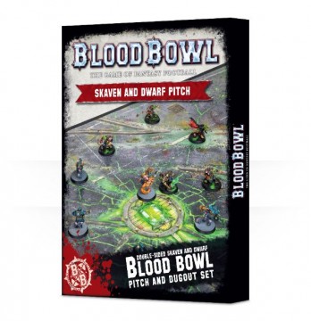 Blood Bowl Skaven and Dwarf Pitch (hřiště)