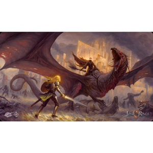 Lord of the Rings LCG: The Card Game - The Flame of the West Playmat (herní podložka)