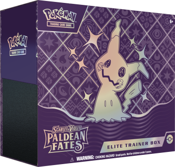 Pokémon TCG: Scarlet and Violet Paldean Fates - Elite Trainer Box