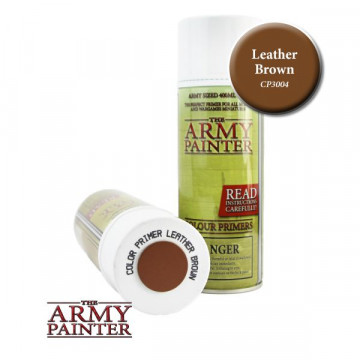 Sprej The Army Painter - Colour Primer - Leather Brown