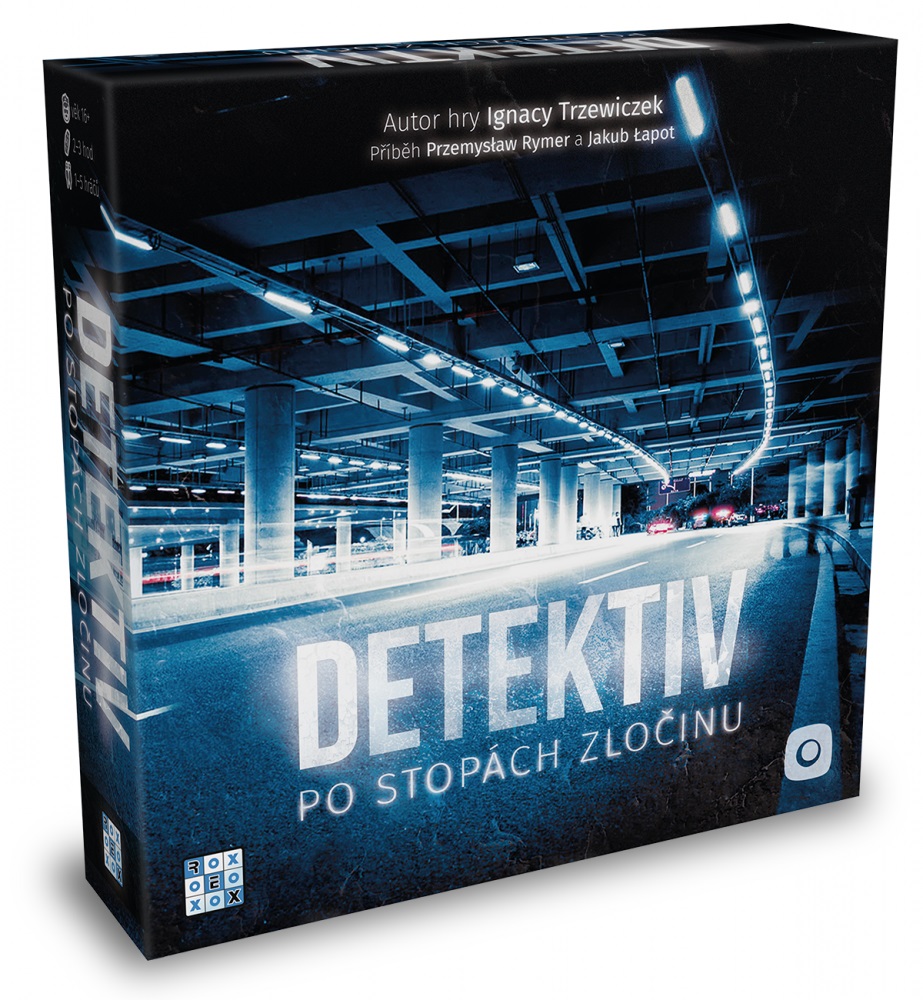 Desková hra Detektiv: Po stopách zločinu.