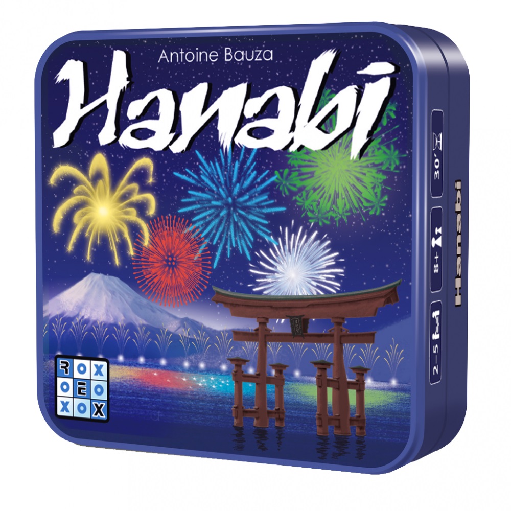 Kolektivní hra Hanabi.