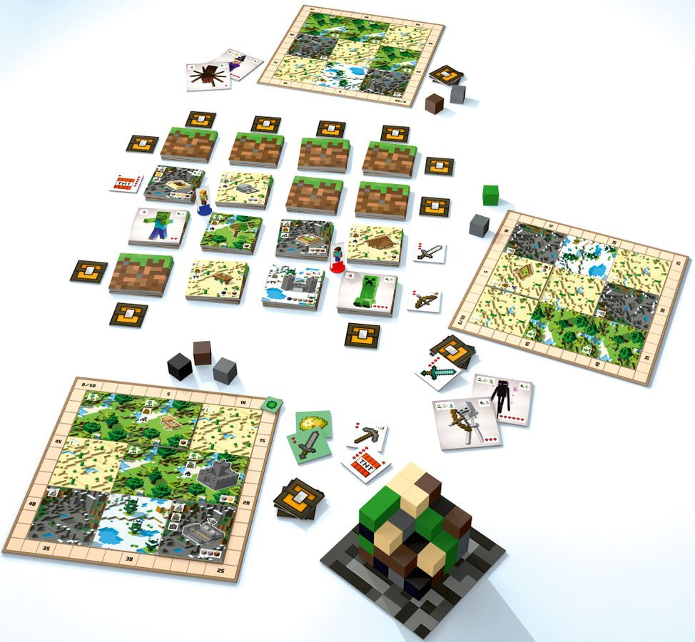 Minecraft hra Builders and Biomes.