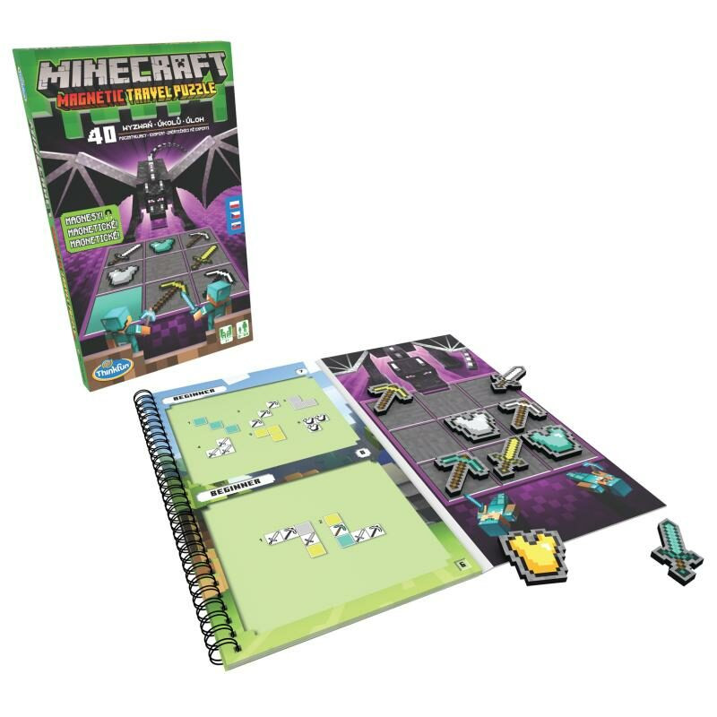 ThinkFun Minecraft magnetická hra