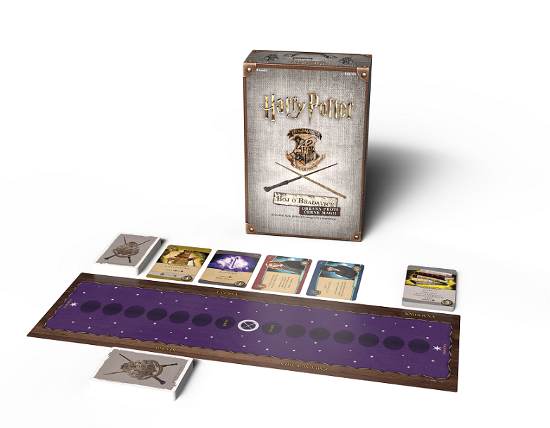 REXhry Harry Potter Obrana proti černé magii krabice a herní plán