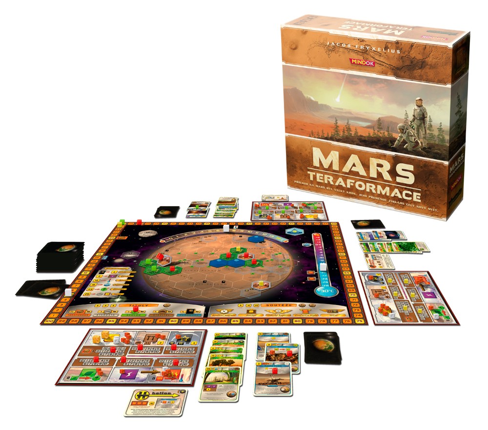 Mindok Mars Teraformace obsah hry