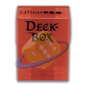 Solid deck box - oranžová