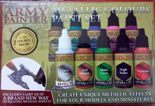 Army Painter: Metallic colours paint set