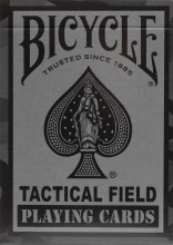 Bicycle playing cards - Tactical field Dark green