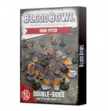 Blood Bowl Ogre Team Pitch & Dugouts (hřiště)