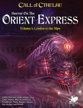 Call of Cthulhu RPG: Horror on the Orient Express vol. 1 + 2