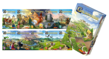 Carcasonne - výhodný set všech 10 rozšíření + základní hra zdarma