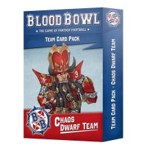 Chaos Dwarf Blood Bowl Team - Card Pack