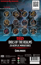 D&D Idols of the Realms - 2D Acrylic Miniatures - Goblinoids