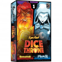 Dice Throne: Season One Rerolled – Barbarian v. Moon Elf