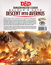 Dungeon Master's Screen Descent into Avernus