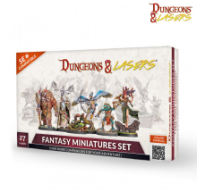Dungeons & Lasers: Fantasy Miniatures Set