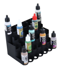 Feldherr paint rack - 33 paint pots - stojánek na barvy Army Painter / Vallejo - černý