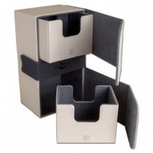 Krabička na karty - Blackfire Convertible Premium Deck Box Dual 200+ Standard Size Cards - White