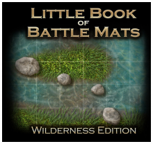 Little Books of Battle Mats - Wilderness edition