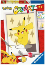 Malování podle čísel - CreArt - Pokémon  13 x 18cm