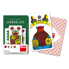 Mariáš - jednohlavé karty Dino