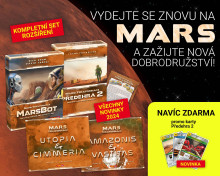 Mars: Teraformace - Výhodná sada - všechna nová rozšíření + promo karty Předehra 2 zdarma