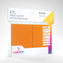 Obaly na karty Gamegenic - Prime Orange - 66 x 91 mm 100 ks