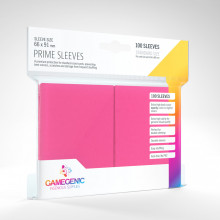 Obaly na karty Gamegenic - Prime Pink - 66 x 91 mm 100 ks