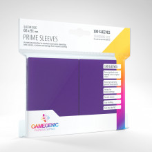 Obaly na karty Gamegenic - Prime Purple - 66 x 91 mm 100 ks