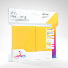 Obaly na karty Gamegenic - Prime Yellow - 66 x 91 mm 100 ks