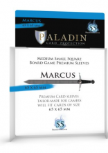 Obaly na karty Paladin - Marcus - 65 x 65mm 55 ks - clear