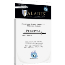 Obaly na karty Paladin - Percival - Standard Card Game 55 ks (clear)