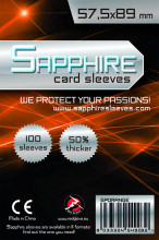 Obaly na karty Sapphire Orange - 57,5 x 89 100 ks
