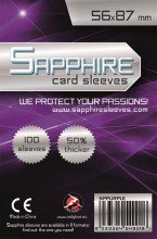 Obaly na karty Sapphire Purple - Standard American 100 ks