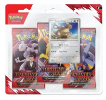 Pokémon TCG: Destined Rivals 3 Pack Blister - Kangaskhan