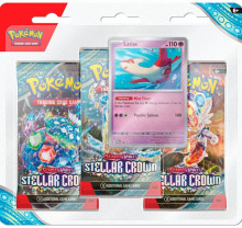 Pokémon TCG: Stellar Crown - 3-Pack Blister - Latias