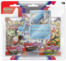 Pokémon TCG: SV01 - Scarlet and Violet 3-Pack Blister Dondozo