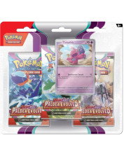 Pokémon TCG: SV02 - Scarlet and Violet Paldea Evolved 3-Pack Blister Tinkatink