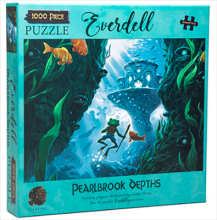 Puzzle: Everdell - Pearlbrook Depths - 1000 dílků